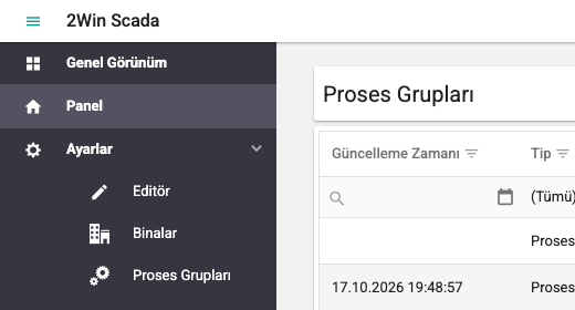 Bilgilendirme çubuğu ekran görüntüsü