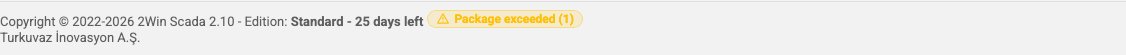 License badge in the footer screenshot