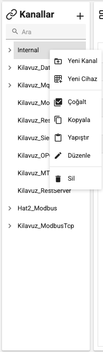 Tag Yönetimi ekran görüntüsü