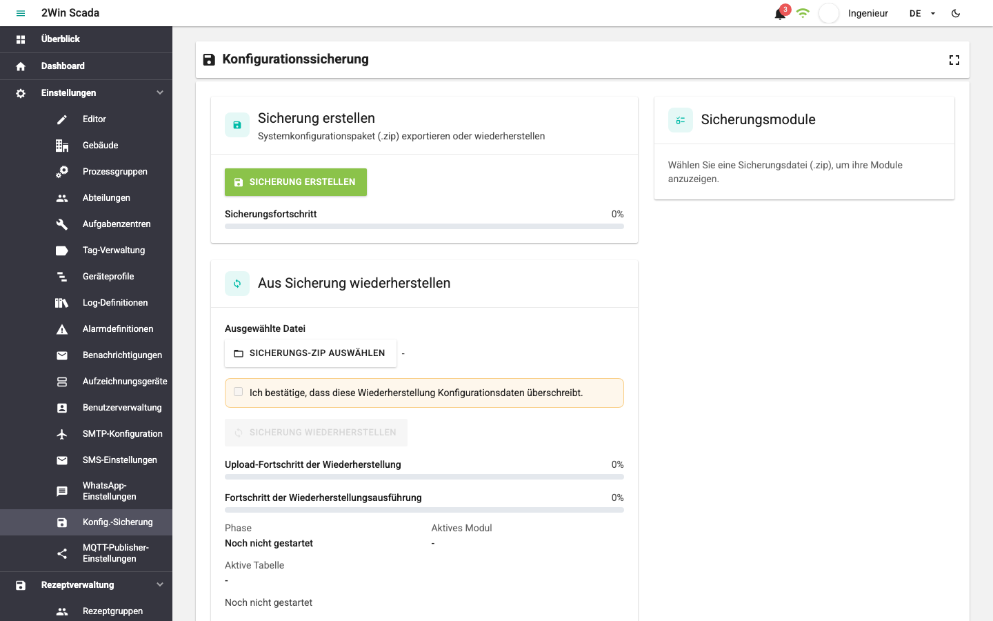 Bildschirm Sicherung erstellen